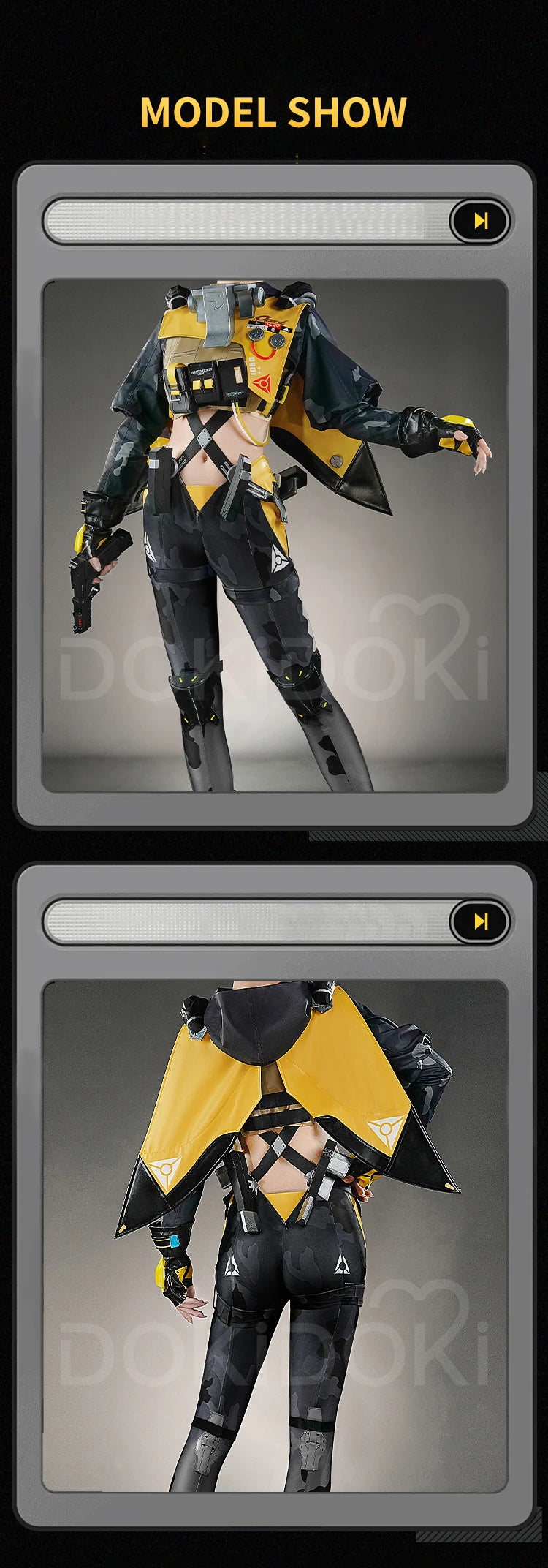 Trigger Cosplay Costume Game Zenless Zone Zero【S-2XL】DokiDoki-R ZZZ Trigger Women Halloween Sexy Costume Plus Size