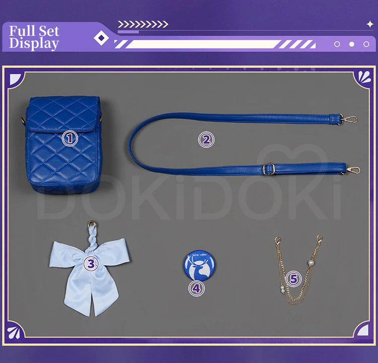 Castorice Phainon Cosplay Costume Game Honkai: Star Rail【S-3XL】DokiDoki-R HSR Coffee Daily Costume Bag Halloween Plus Size