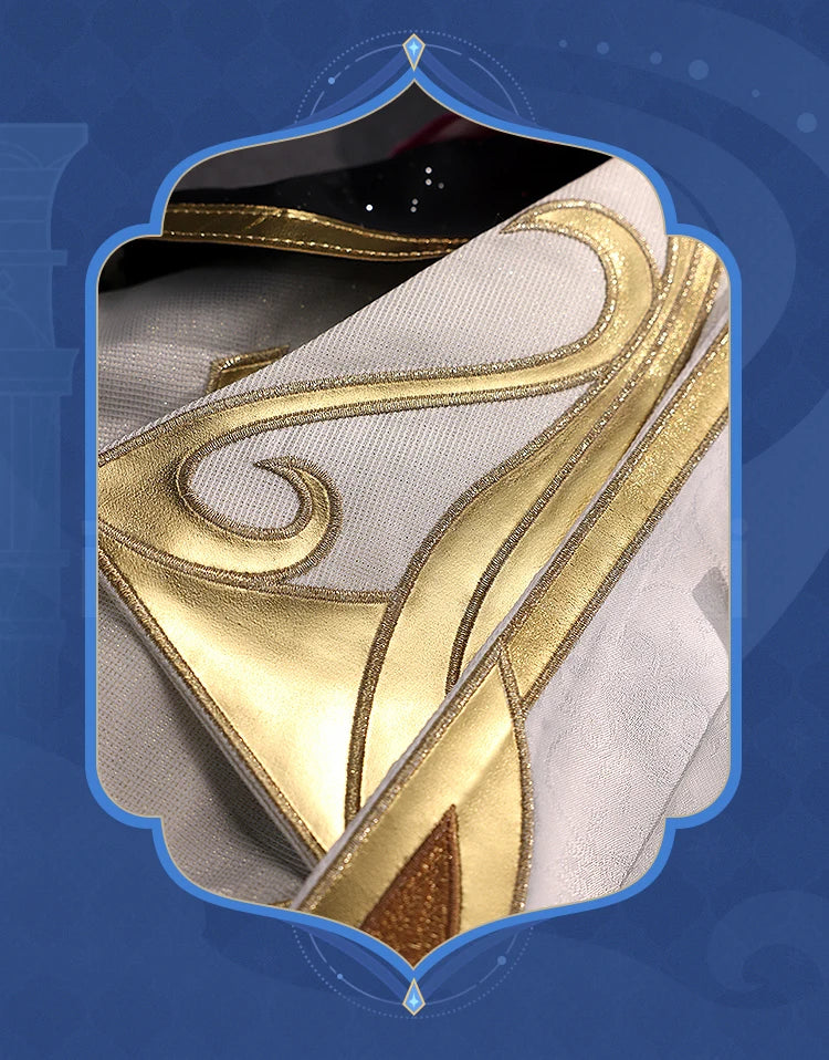 IN STOCK Escoffier Cosplay Costume Game Genshin Impact DokiDoki-SR Women Fontaine Costume Escoffier Cosplay Tail Wig