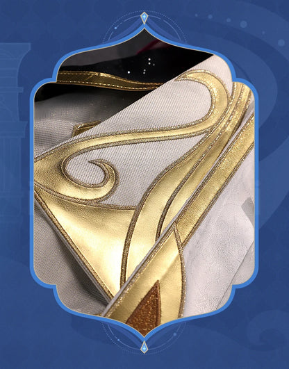 IN STOCK Escoffier Cosplay Costume Game Genshin Impact DokiDoki-SR Women Fontaine Costume Escoffier Cosplay Tail Wig