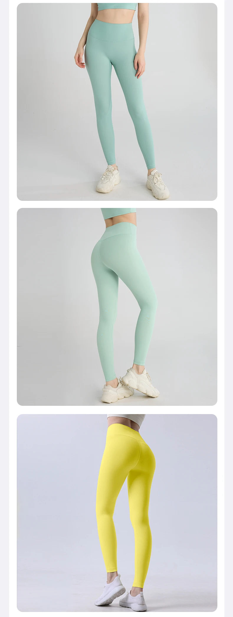 Summer Hot Sale Women’s High Waisted Hip Lifting Breathable Yoga Leggings for Running Cycling Fitness