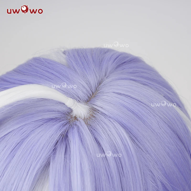 UWOWO Vivian Wig Game Zenless Zone Zero ZZZ Vivian Cosplay Wig Purple Hair Long Hair Halloween Wig