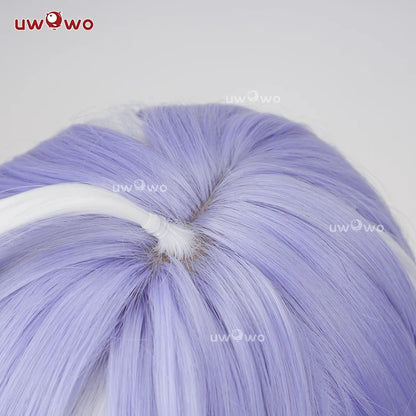 UWOWO Vivian Wig Game Zenless Zone Zero ZZZ Vivian Cosplay Wig Purple Hair Long Hair Halloween Wig