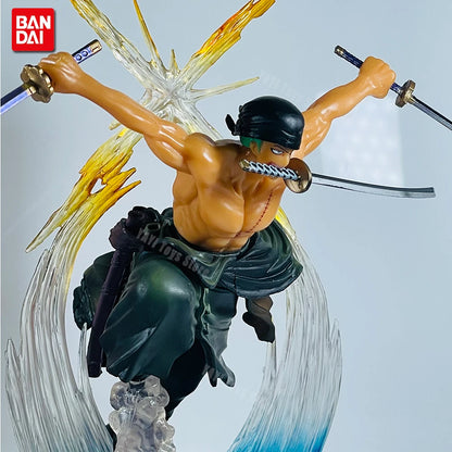 New One Piece Anime Figure Fire Fist Luffy Ace Sanji Battle Model Dolls PVC sabo Action Figurine Zoro Ghost Three-Knife Toys