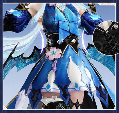 Cerydra Cosplay Costume Game Honkai: Star Rail【S-2XL】DokiDoki-SR HSR Women Halloween Dress Cosplay Cerydra Wings Wig Plus Size