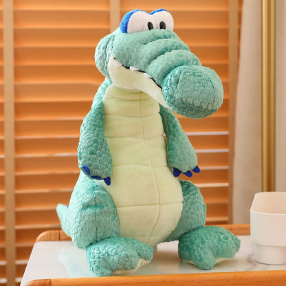 25-50cm Cartoon Crocodile Plush Toy Cute Alligator Soft Plushies Stuffed Animal Cayman Doll Boy Girl Birthday Gift