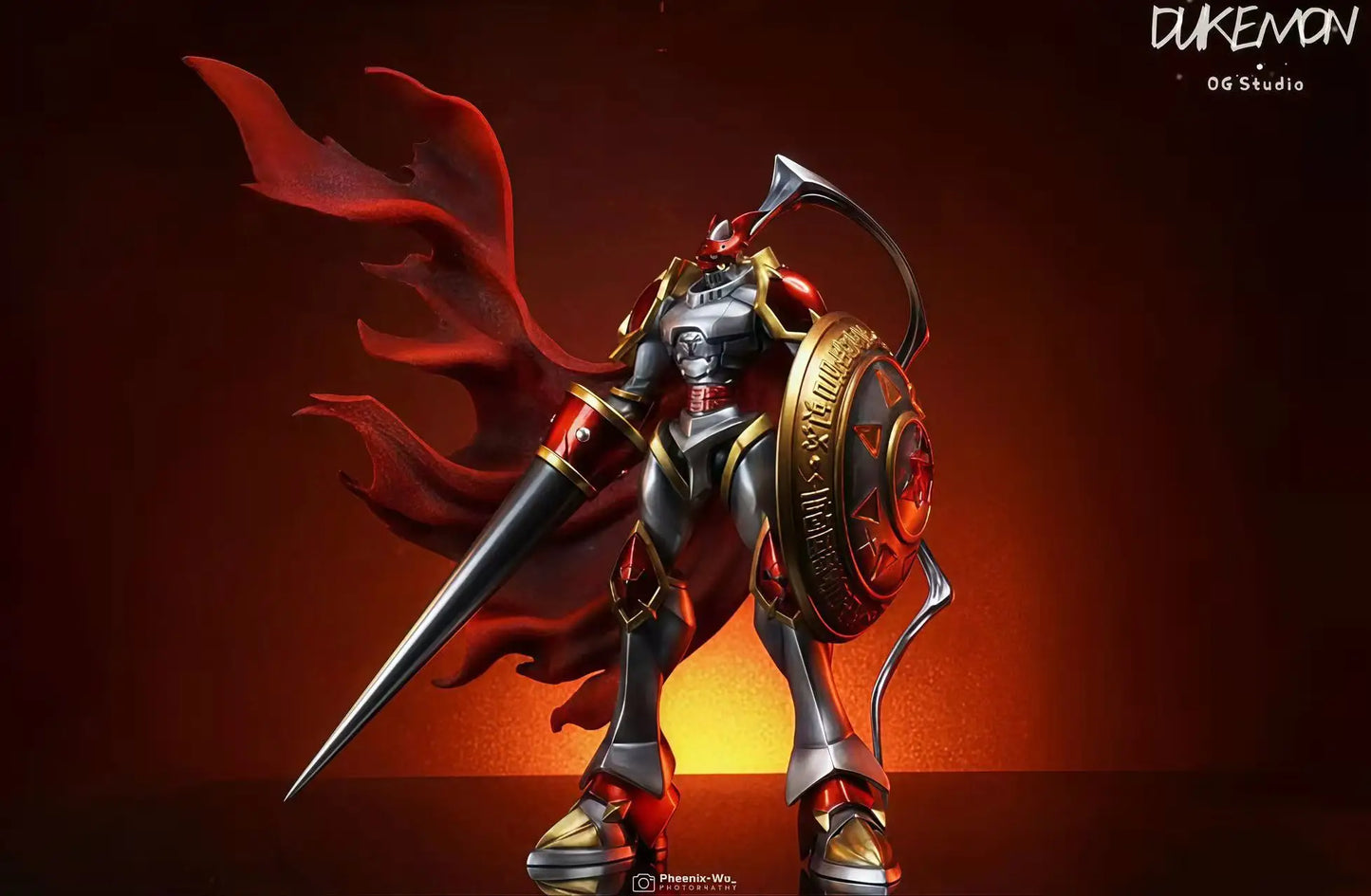 Bandai Digimon Gallantmon 40cm PVC Model