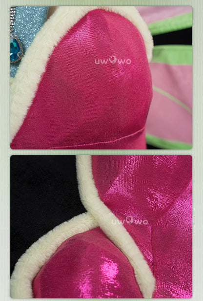 PRE SALE UWOWO Flora Cosplay Anime Flora S4 Winter Fairy Club Transformation Cosplay Costume S-3XL Halloween Costume
