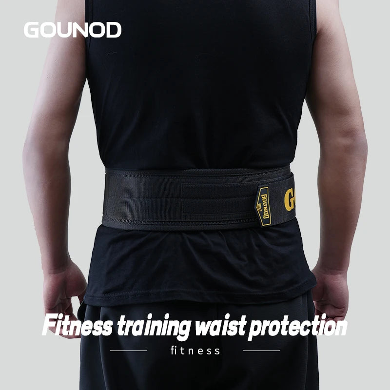 Gounod Weight Lifting Belt for Squats Deadlifts Powerlifting Fitness Support Men Women