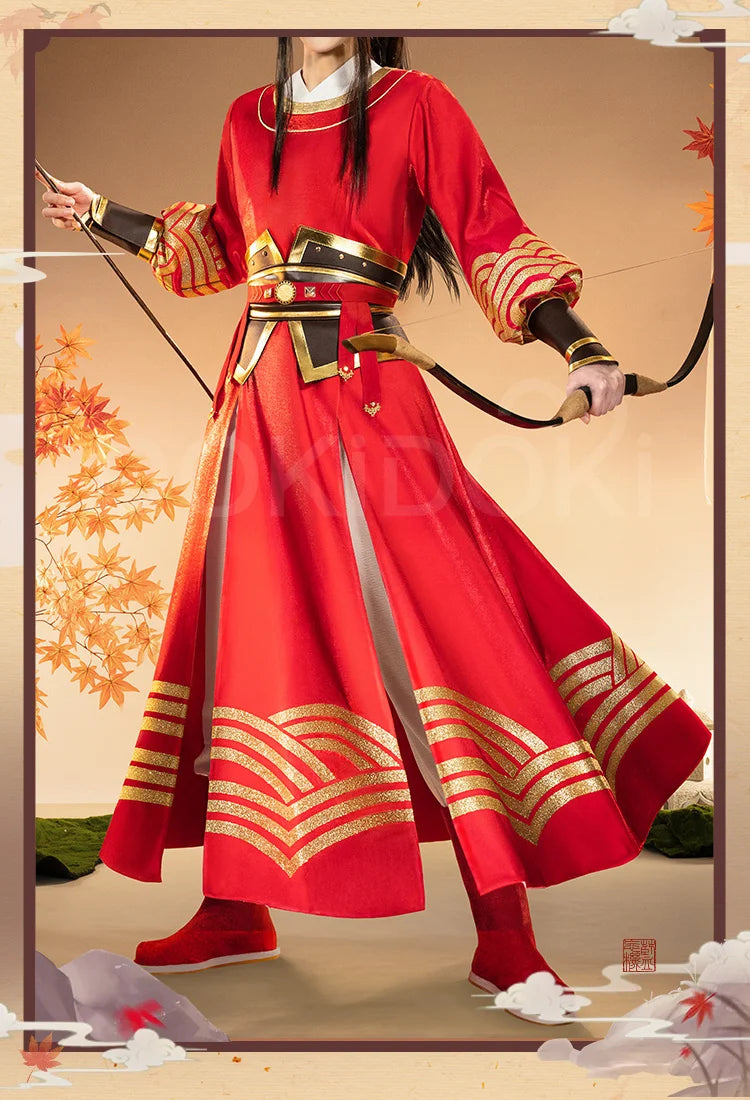 【Official】IN STOCK Wei Wuxian Cosplay Costume Anime Mo Dao Zhu Shi DokiDoki-SR Men Costume Wei Wu Xian Lan Wangji Halloween