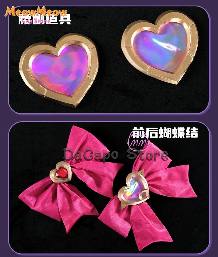 DokiWatch Kiriko Cosplay Set Polyester Overwatch 2
