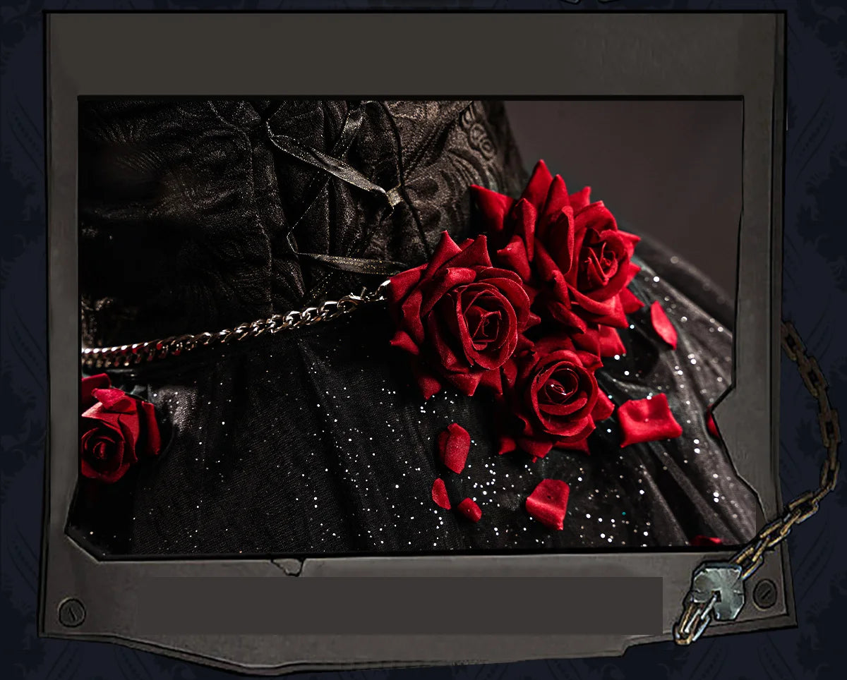 UWOWO Collab Series Game Identity V Psychologist Everlasting Night Ada Mesmer Costume Cosplay Costume