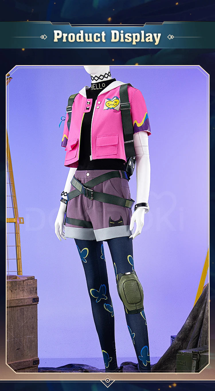 Clove Omen Cosplay Costume Game Cosplay【XS-3XL】DokiDoki-R Clove Halloween Cosplay Women Men Costume Plus Size Christmas