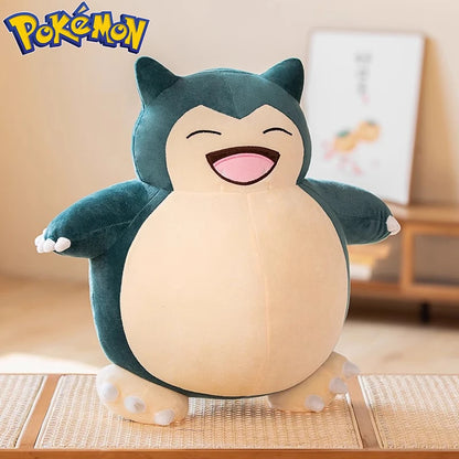 30/50CM Big Size Pokemon Snorlax Plushies Cartoon Anime Plush Soft Doll Pillow Kawaii Stuffed Plushie Ornament Children's Gifts