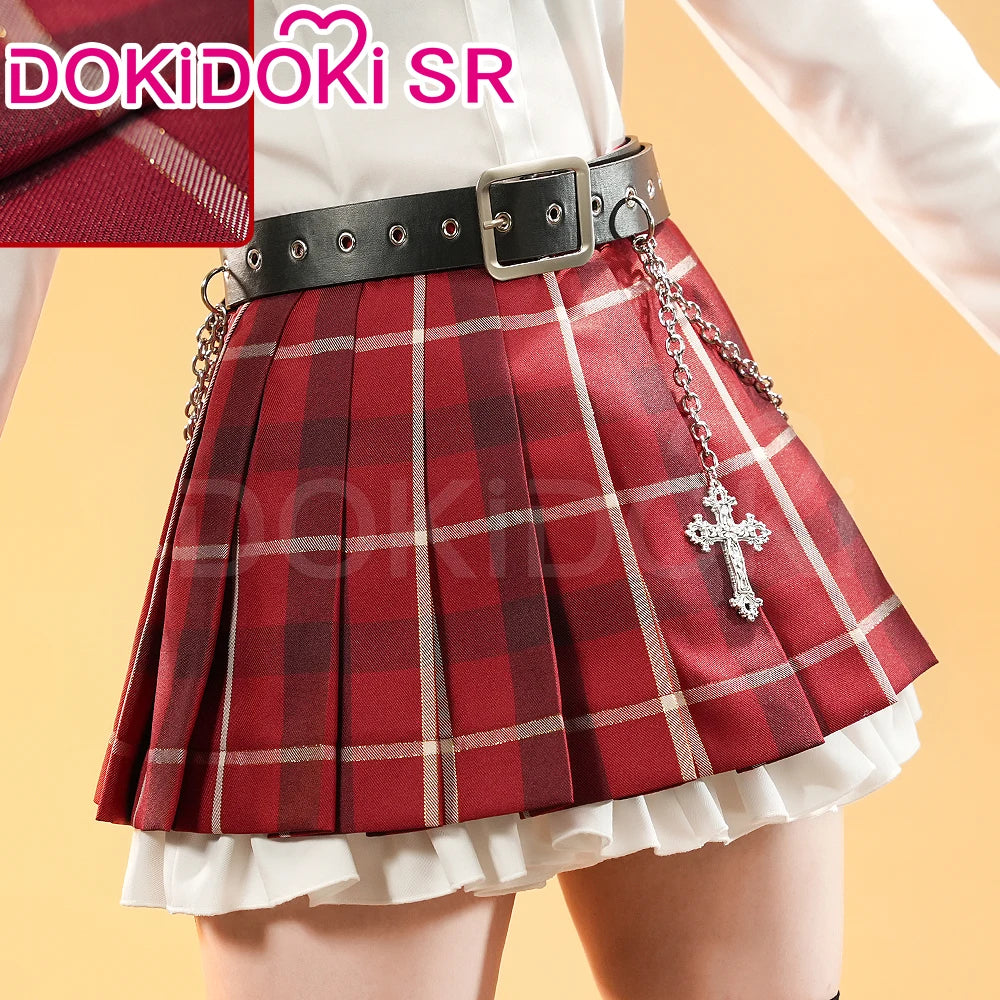 IN STOCK Takanashi Rikka Cosplay Costume Anime Love,Chunibyo & Other Delusions DokiDoki-SR Halloween Cute Uniform Takanashi Wig