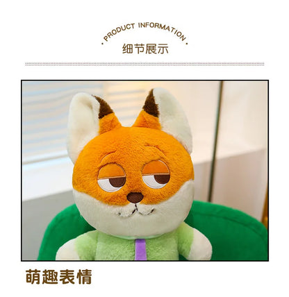 70/90/110cm Big Size Zoo Tropolis Nick Wilde Judith Laverne Hopps Disney Anime Plush Stuffed Doll Pillow Plushies Ornaments Gift