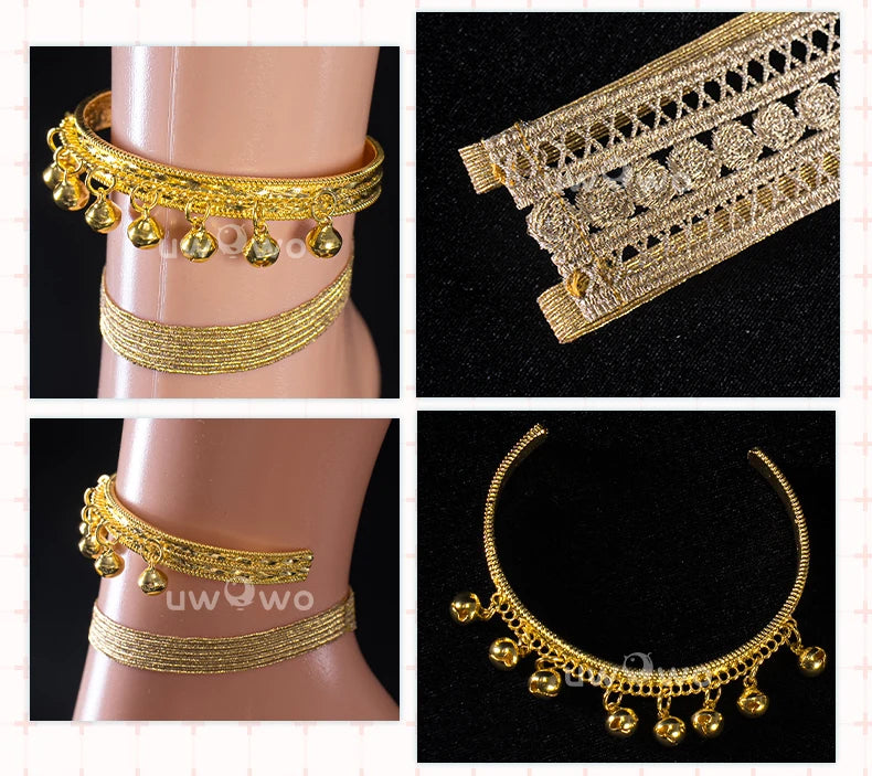 LAST BATCH UWOWO Nilou Cosplay Genshin Impact Fanart Nilou 'Aqua Seraphina' Dance Dress Cosplay Costume