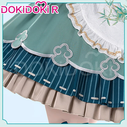 Huohuo Cosplay Costume Game Honkai: Star Rail DokiDoki-R Honkai Women Cute Maid Costume Huo Huo Cosplay Tail Christmas