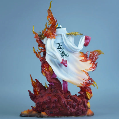 34cm Anime One Piece Sakazuki PVC Action Figure Statue Desktop Ornament Model Toy Gift