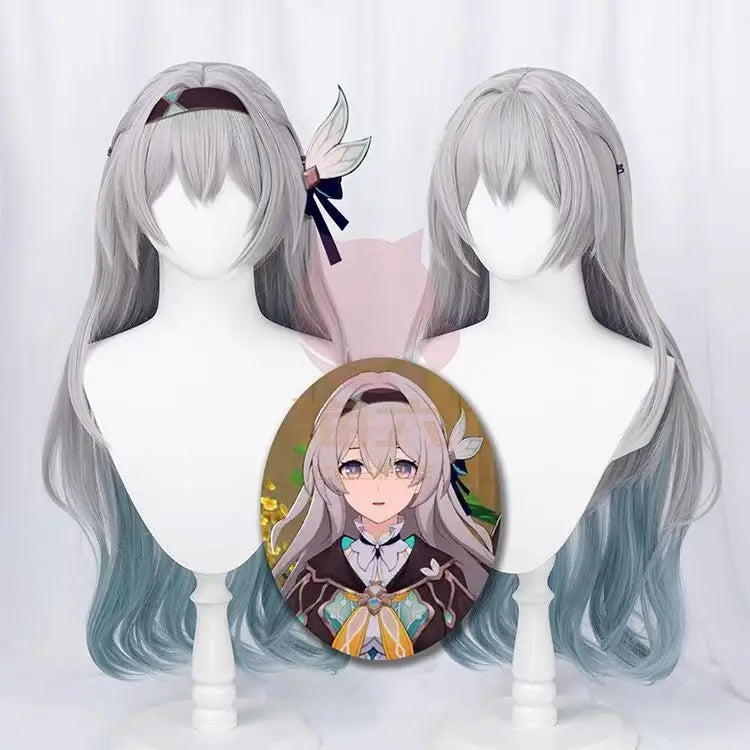 Honkai Star Rail Firefly Cosplay Costume Set Polyester - Wig Only(one size) / S / Disney princess