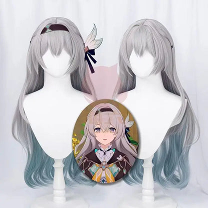 Honkai Star Rail Firefly Cosplay Costume Set Polyester - Wig Only(one size) / S / Disney princess