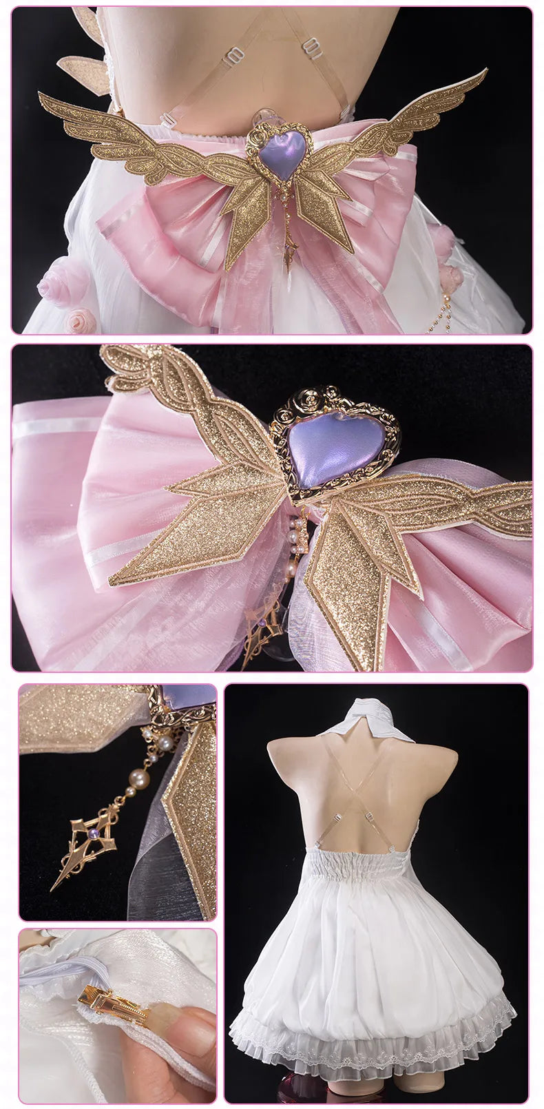 IN STOCK UWOWO Elysia Cosplay Game Honkai Impact 3: Elysia Fanart Blossom Bouquet Cosplay Costume Halloween Costume