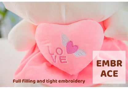 Aoger Cute Hello Kitty Pink Plush Stuffed Toys Cartoon Plushie Doll Soft Stuffed Pillow Toys For Children Birthday Xmas Gifts