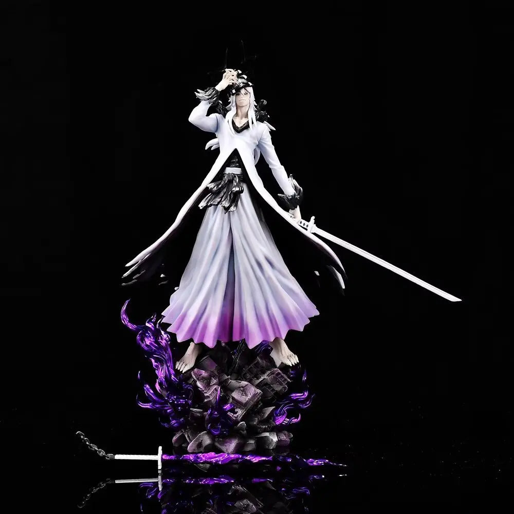 New Anime Bleach Figurine Kurosaki Ichigo Ulquiorra Cifer Action Figures Hollowfication Collection Statue Model Birthday Gifts