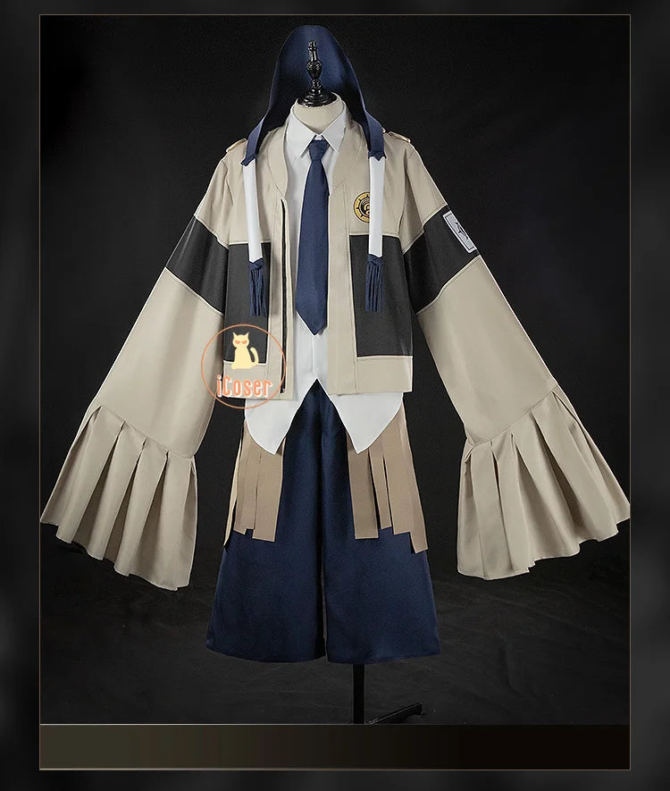 Anime Gachiakuta Tamsy Caines Cosplay Costume Wig Uniform Jacket Halloween Party for Women Men Festival Role Play Outfit Props