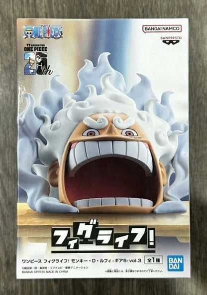 BANPRESTO Fig Life Gear 5 Monkey D Luffy Figure Anime One Piece Model Genuine Boxed Toy - vol.3