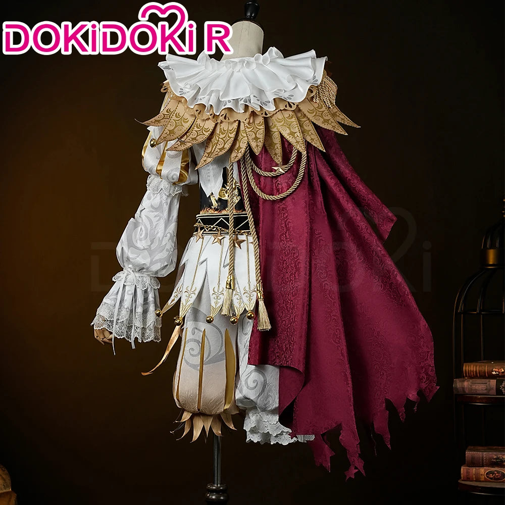 Mike Morton Cosplay Costume Game Identity V【S-3XL】DokiDoki-R Hullabaloo Mike Morton Brightest Star Clown Costume Plus Size