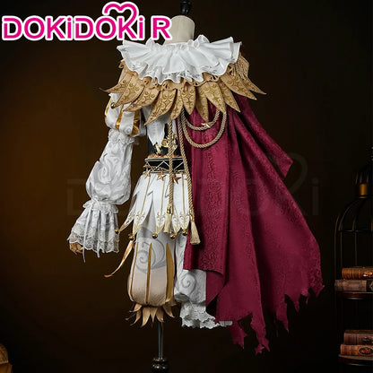 Mike Morton Cosplay Costume Game Identity V【S-3XL】DokiDoki-R Hullabaloo Mike Morton Brightest Star Clown Costume Plus Size
