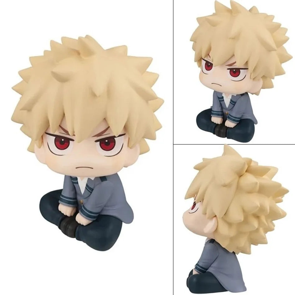 My Hero Academia Chibi PVC Figurines Tomura Shigaraki Izuku Midoriya Katsuki Bakugo Collectible Toy Model