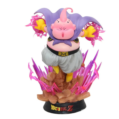 Dragon Ball Majin Buu Glowing Anime Statue - Pvc Collectible Figure Desktop Decoration Ornaments Kid Birthday Gift Toy 19cm