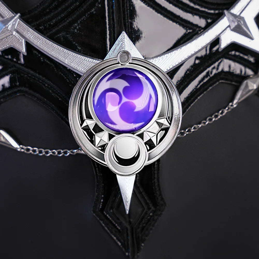 Genshin Impact Kyryll Chudomirovich Flins Cosplay Costume Wig Uniform Outfit Carnival Halloween Party for Women Men Role Play