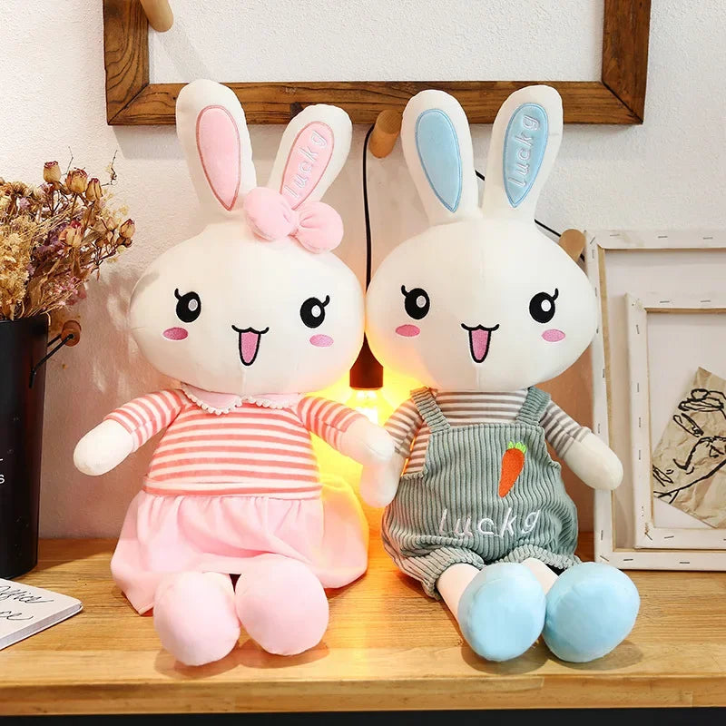 45-130cm Cute Long Legs Rabbit Plush Toy Stuffed Soft Animal Bunny Doll Baby Kids Toys Birthday Gift Christmas Present for Girl