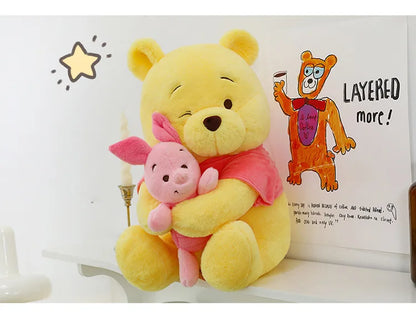 35/45/60cm Big Size Disney Winnie Anime Plush Stuffed Doll Room Decor Plushies Pillows Kawaii Ornaments Children's Holiday Gifts