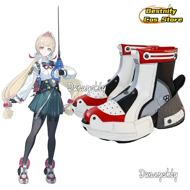 Anime Game Alice Thymefield Cosplay Costume Set S-XL Polyester - Shoe / 37 / China Mainland