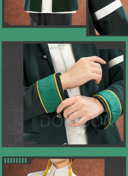 IN STOCK Haruka Sakura / Hayato Suou Cosplay Costume Anime Wind Breaker Cosplay DokiDoki-SR Men School Uniform Costume Suou Wig
