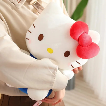 4style Hello Kitty Anime Hello Kitty Stuffed Toys Plushier Soft Pillow Birthday Gifts For Girls Kawaii Hello Kitty Plush Dolls