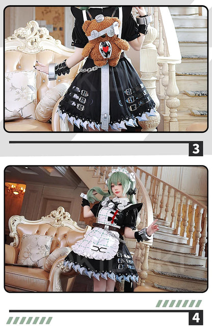【L Size Sold Out】Corin Wickes Cosplay Game Zenless Zone Zero DokiDoki-R Victoria Housekeeping Corin Bag Women Cute Maid Dress