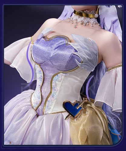 Robin Doujin Cosplay Costume Game Honkai: Star Rail DokiDoki-SR HSR Women Costume Robin Cosplay Aria Dress