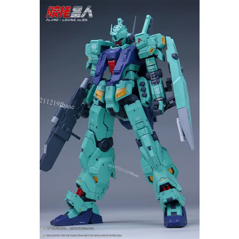 PLAMO LOVING ALIEN JEDA RGM-88X MG 1/100 AMURO RAY USE Jeddah JLXR Model Assembly Model Kit Toy Action Figures Model Kit Gifts
