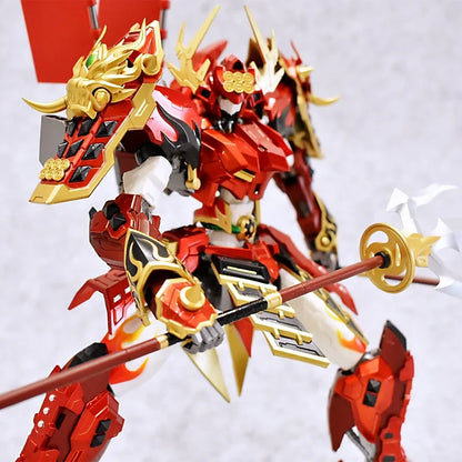 1/100 Date Masamune&Sanada Yukimura Series Alloy Die Casting Frame Action Figure Robot Ninja Assembly Model Desktop Decore Gifts