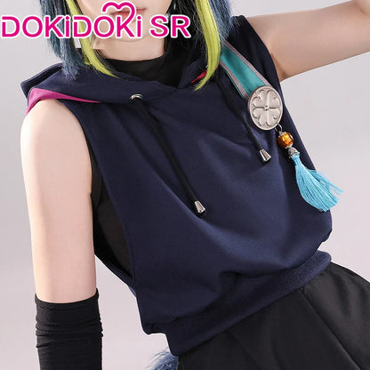 IN STOCK Tighnari Doujin Cosplay Costume Game Genshin Impact DokiDoki-SR Tighnari Cosplay Halloween Casual Wear Tighnari Sumeru