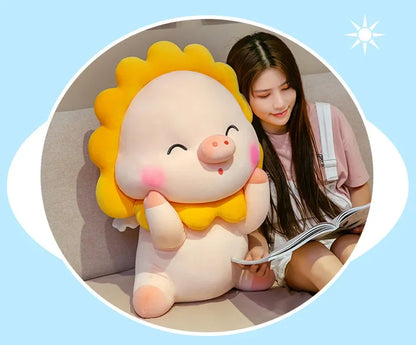 40-70cm Cute Pig Plush Toys Soft Stuffed Animal Pillow Kawaii Plushies Home Decoration Children Birthday Gift Doll for Kid Girl