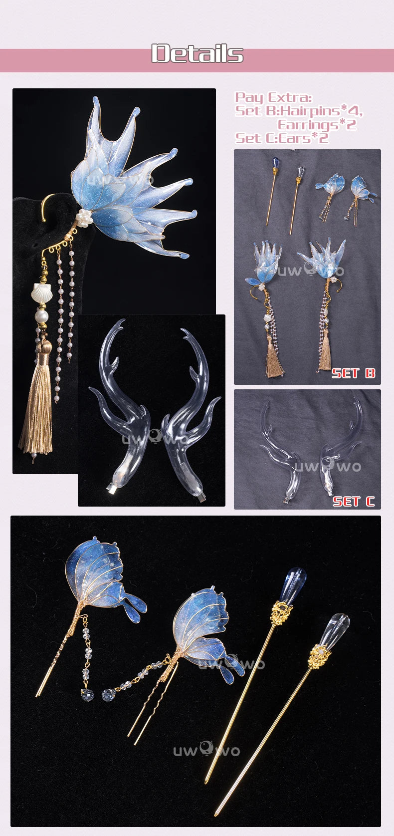 LAST BATCH UWOWO Kokomi Cosplay Game Genshin Impact Fanart Kokomi Dragon Princess Cosplay Costume Dress Halloween Costume