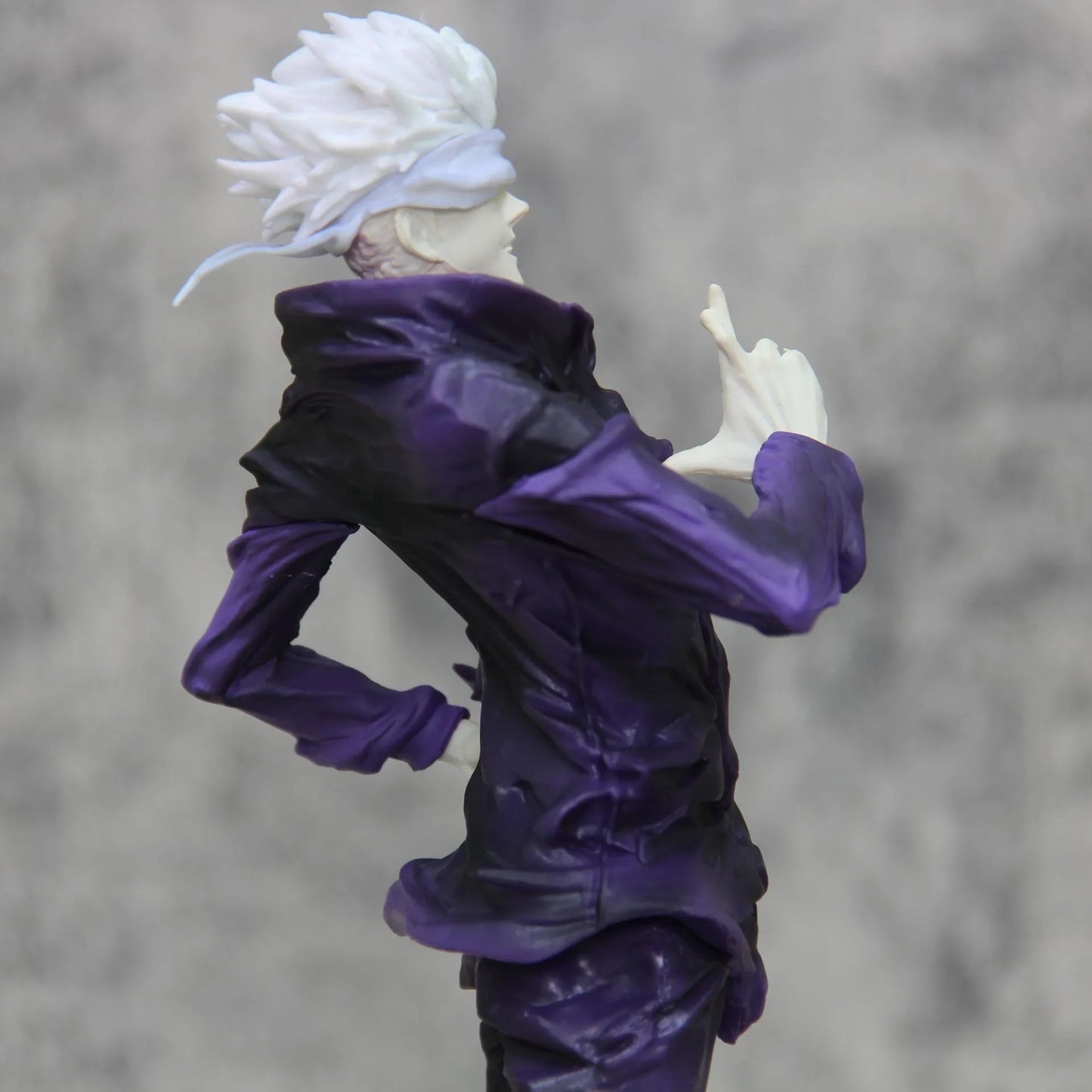 25CM Anime Jujutsu Kaisen Satoru Gojo Figure UNO Unlimited Space Fighting Posture Model Toy Gift Collection Action Figure PVC
