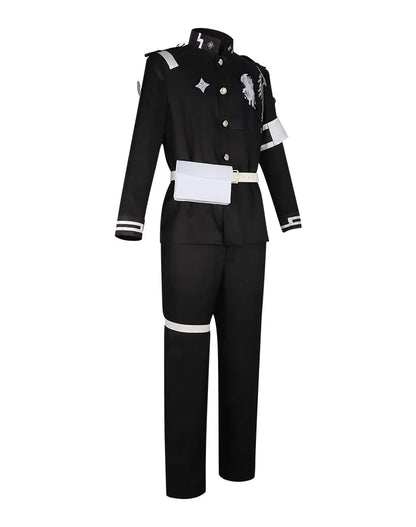 iCoser The Hundred Line Takumi Sumino Cosplay Costume Wig Battle Uniform Last Defense Academy Halloween Party Women Men Festival