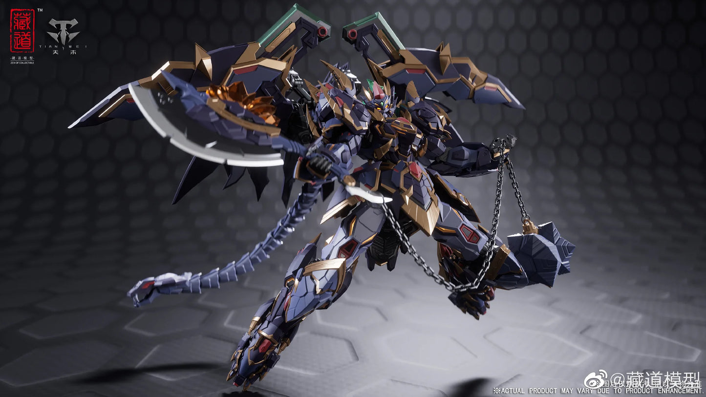 【In Stock】 Tang Dao Model Collectible Alloy Mecha Action Figure Four Holy Beasts Xuanwu CD-04 Finished Product National Creation